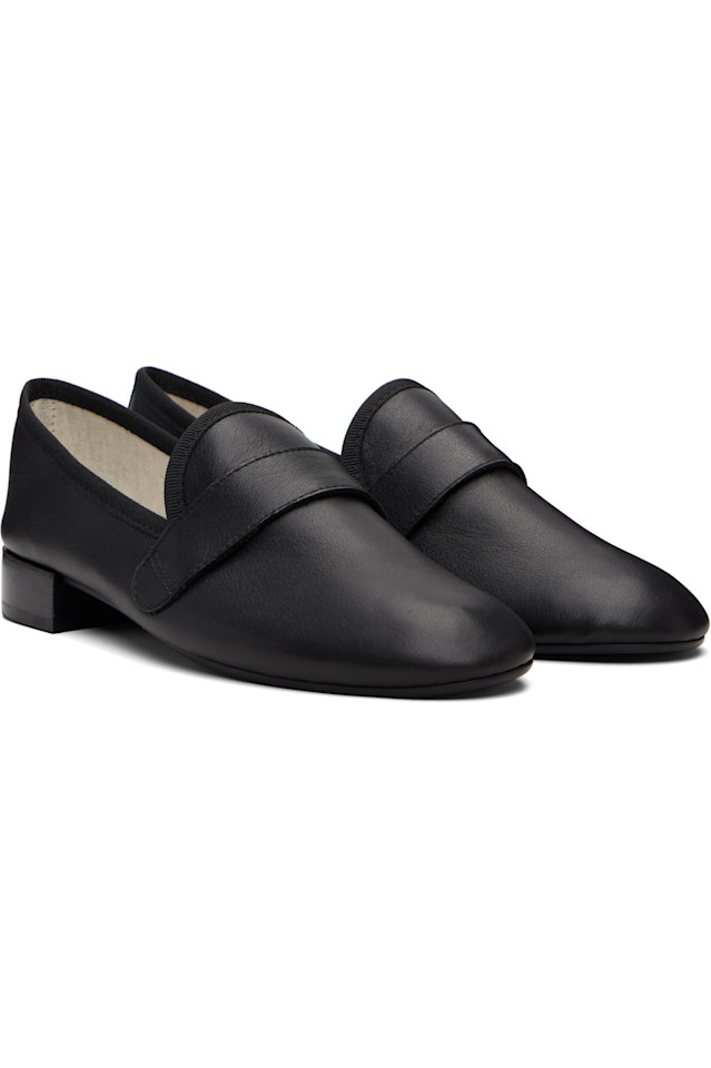 Майкл лоферы на резиновой подошве Repetto, черный — фото 4
