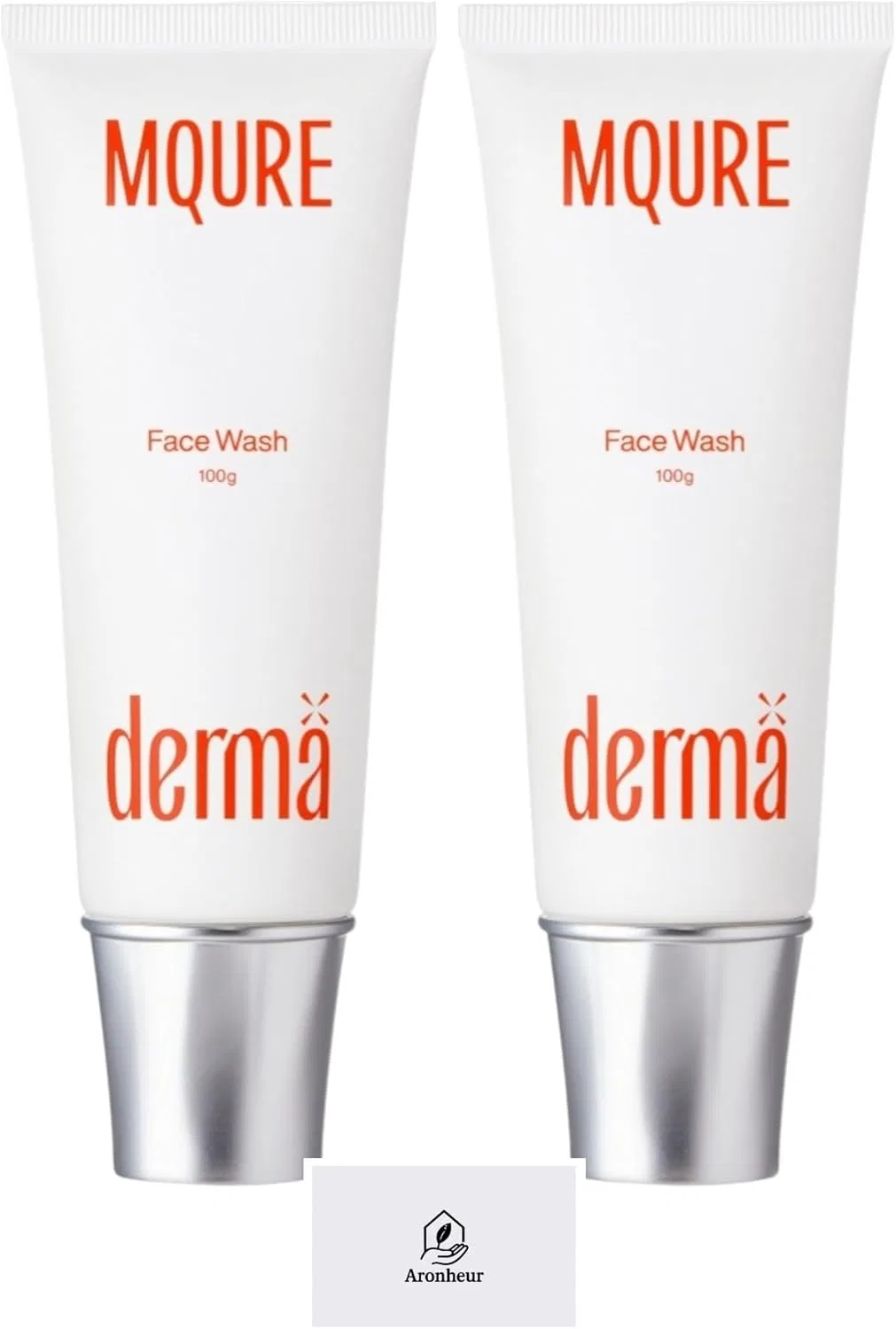 Набор для ухода за кожей MQURE Derma x Pink Clay Wash, 2 шт. по 100 г, очищающее средство для лица с глиной