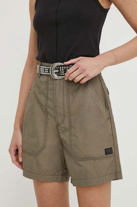 

Хлопковые шорты G-Star Raw, коричневый