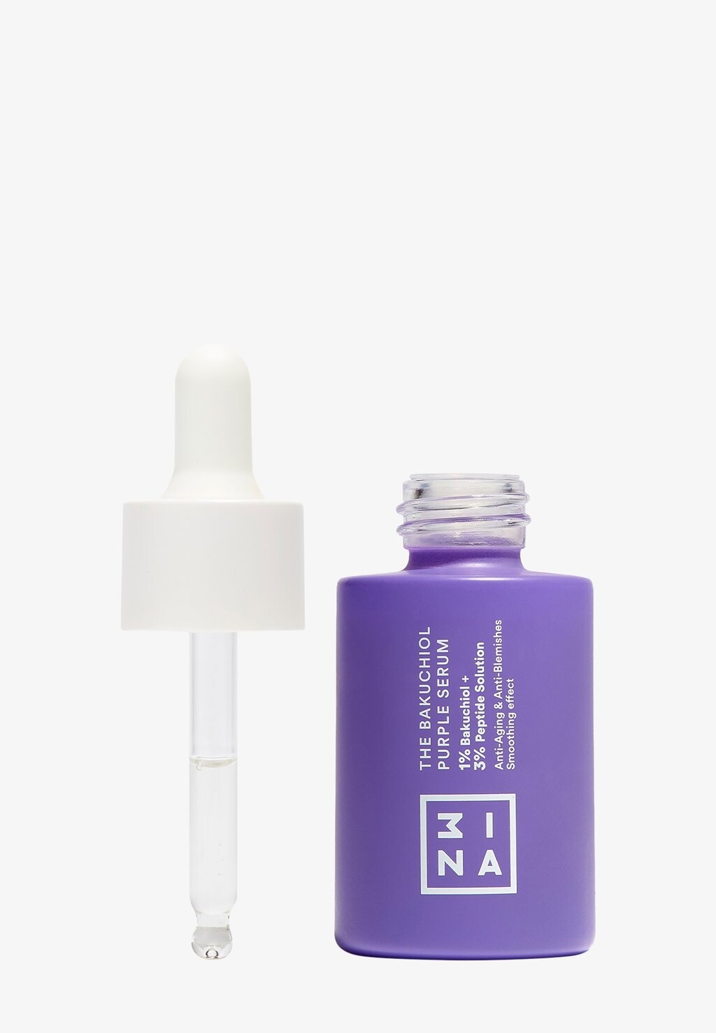

Сыворотка The Bakuchiol Purple Serum 3ina, цвет transparent