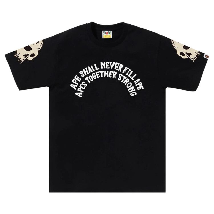 

Футболка BAPE Souvenir Skull Tee, Black