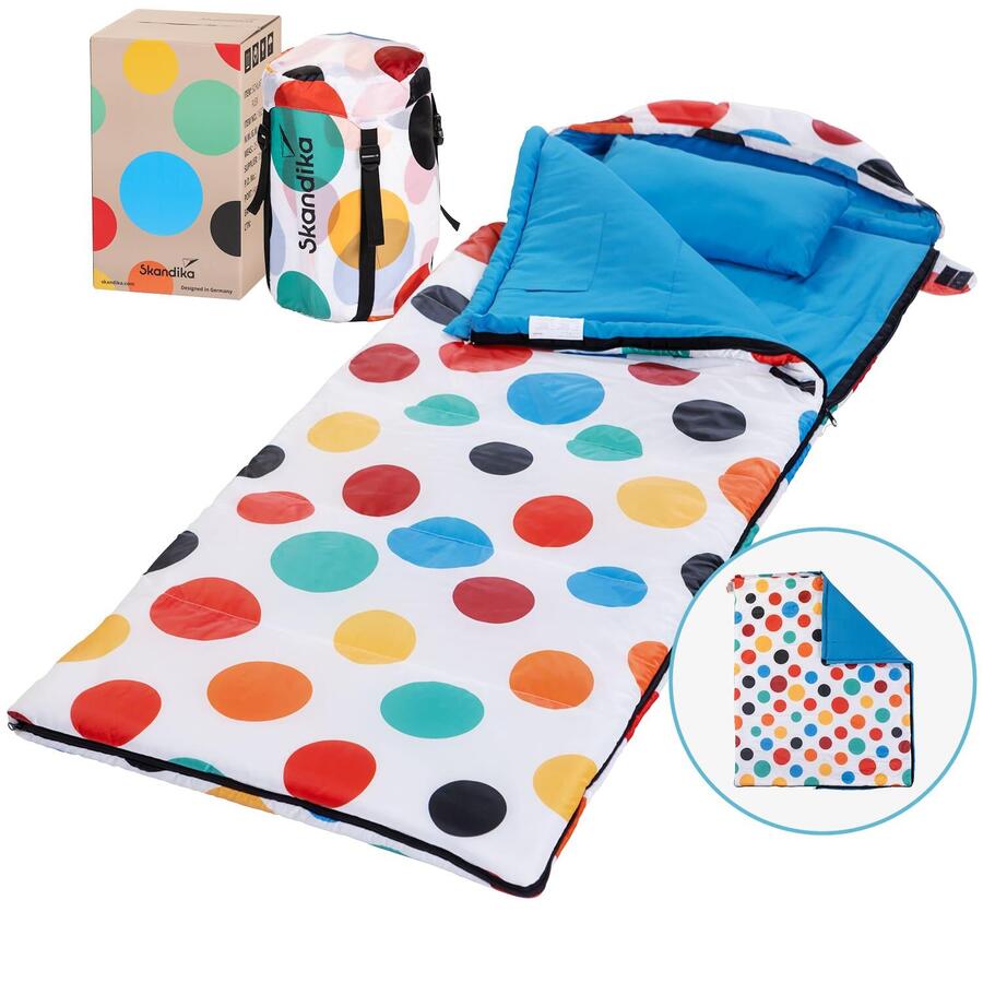 

SKANDIKA Спальный мешок Sovro Flex 190+30 - Спальный мешок для взрослых - 220x80 см