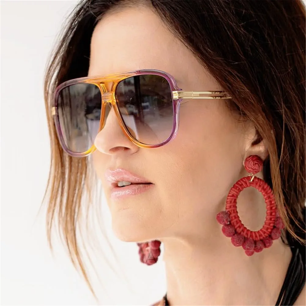 

Солнцезащитные очки UV400 с двойной перемычкой, градиентные, конфетные цвета, для женщин и мужчин, для бега и занятий спортом на открытом воздухе UYPTK, 03