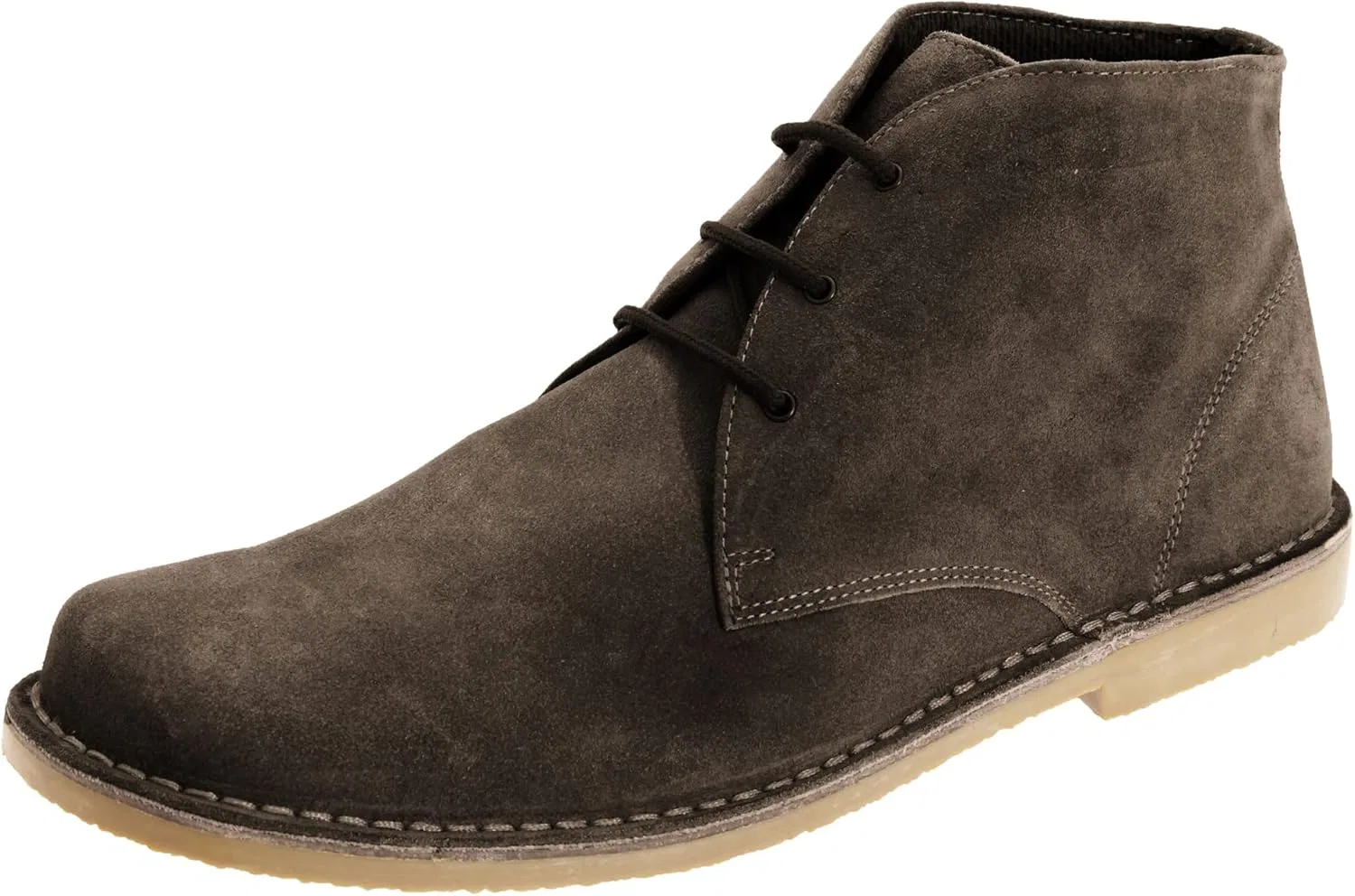 Roamers Ботинки Roamer S Charges Square Eye Mens Desert of Toe-3 Dark Brown — фото 4