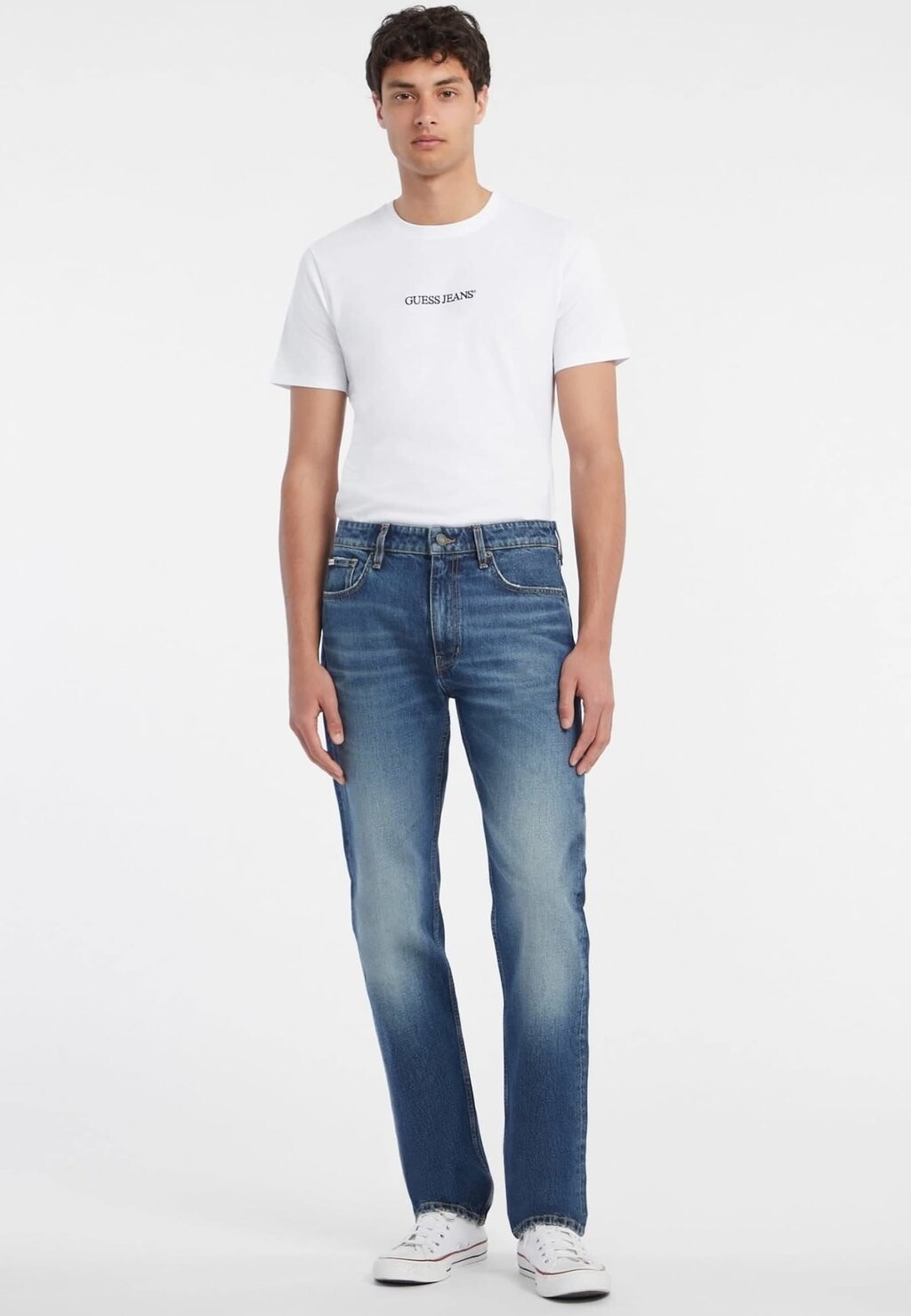 

Джинсы прямого кроя Guess Jeans, серый