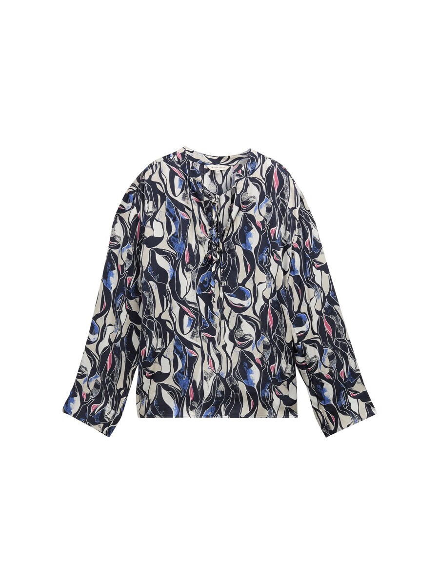 

Блузка TOM TAILOR Blouse, цвет light blue/dark blue