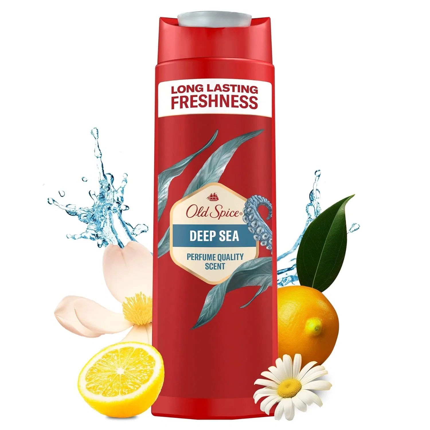Мужской шампунь-гель 3-в-1 Old Spice Deep Sea, 250 мл Old Spice