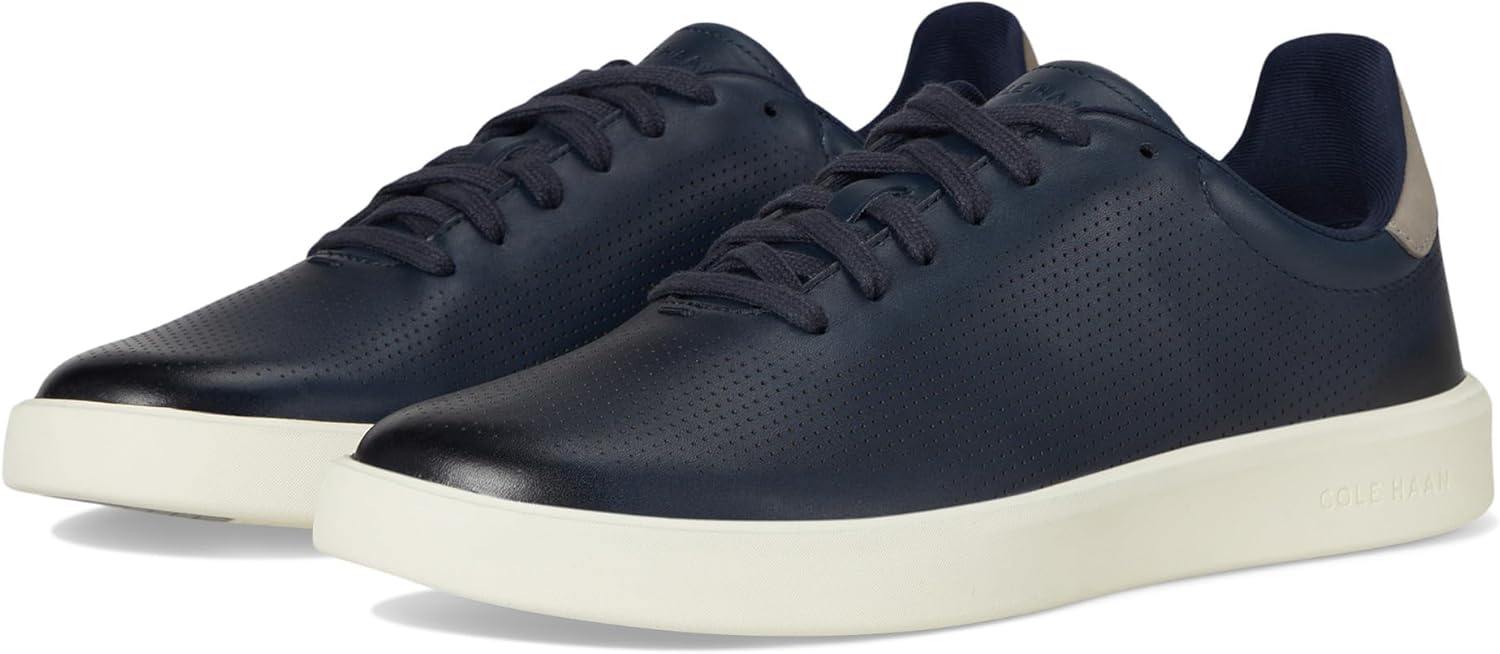 

Мужские кроссовки Cole Haan Grand Crosscourt Daily Laser, слоновая кость/синий