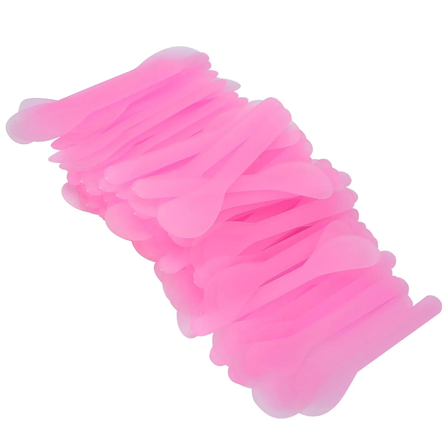 Набор шпателей для масок для лица, 100 шт., розовый Generic, Pink