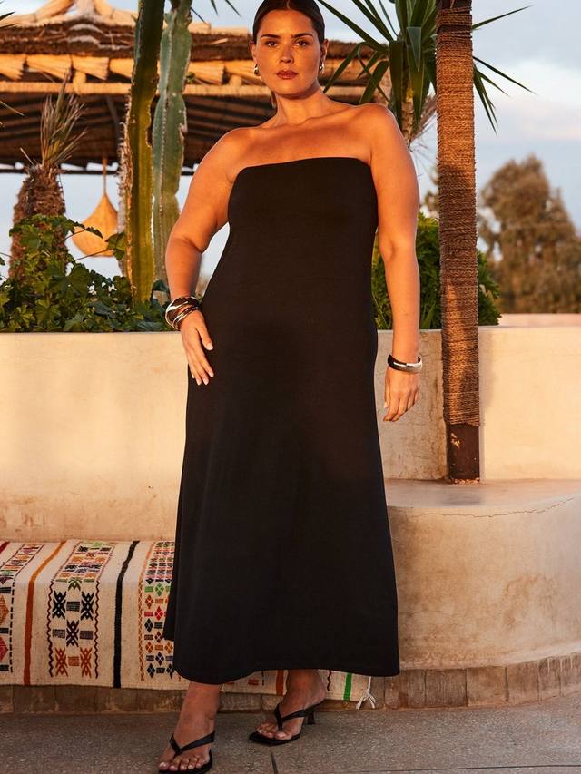 

Платье Curve Bandeau из джерси Live Unlimited, Black