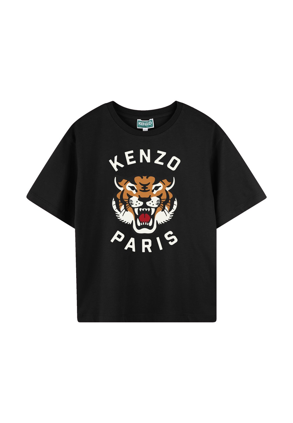 

Футболка с принтом PRINTED KENZO kids, черный