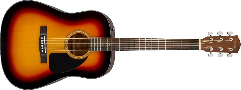 

Акустическая гитара Fender CD-60 V3 with Walnut Fretboard 2018 - 2019 Sunburst