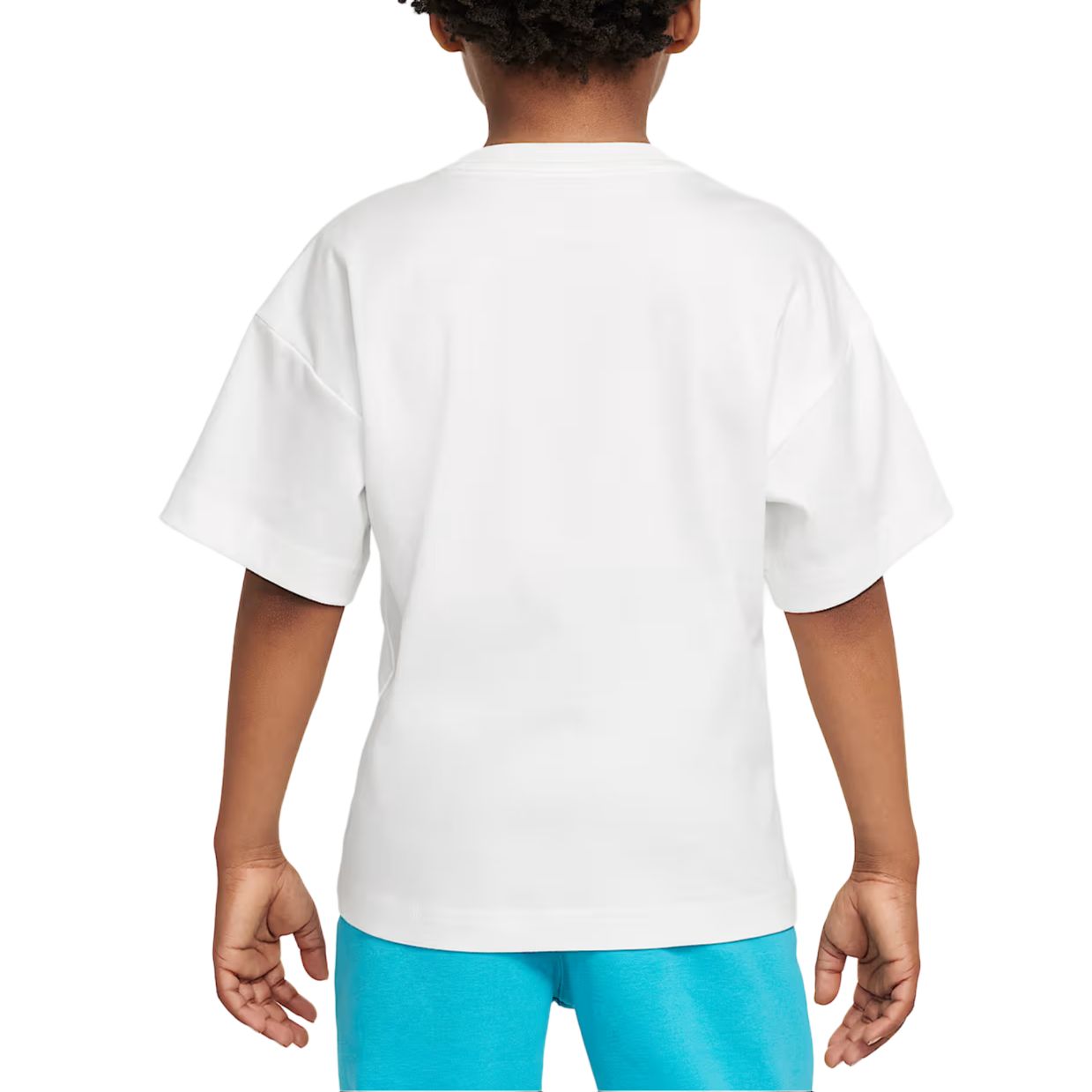 Nike Футболка Sail белая для детей 3-7 лет — фото 4