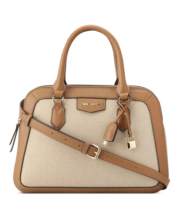 

Дизайнерская сумка-сатчел Cibrina Dome Nine West, коричневый