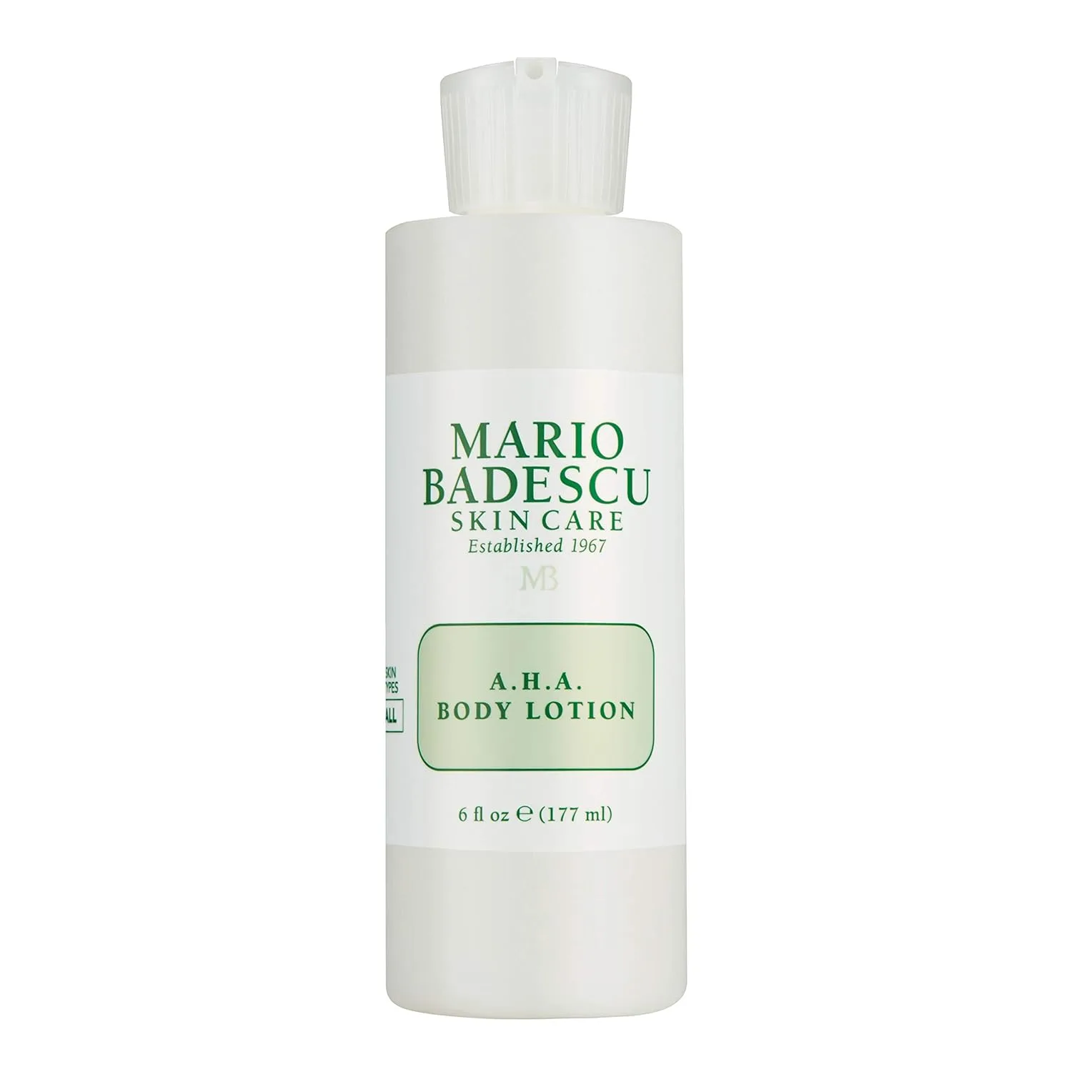 Лосьон для тела Mario Badescu AHA с гликолевой кислотой - увлажняющий и нежный отшелушивающий лосьон для тела, придающий коже мягкость и молодой вид - легкая, нежирная формула, 170 мл