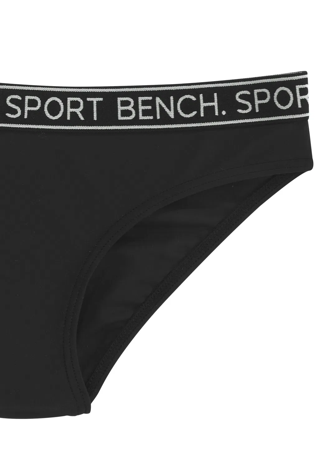 Бикини треугольник, из переработанного полиамида, Bench, черный — фото 4