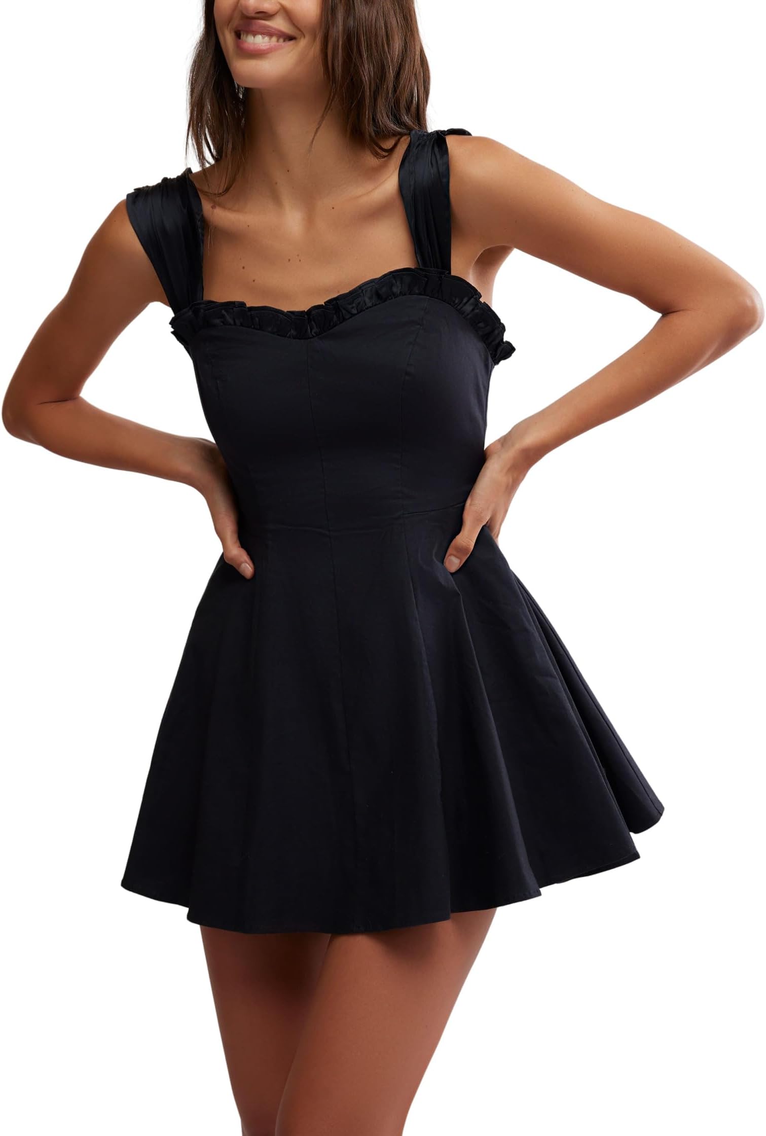 

Платье Free People Midnight Magic Mini, цвет Black Combo