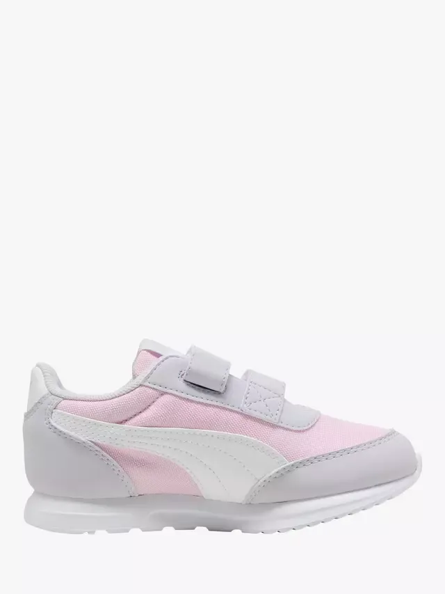 Детские кроссовки R78 Lightwind из смешанной кожи, жемчужно-розово-белые PUMA