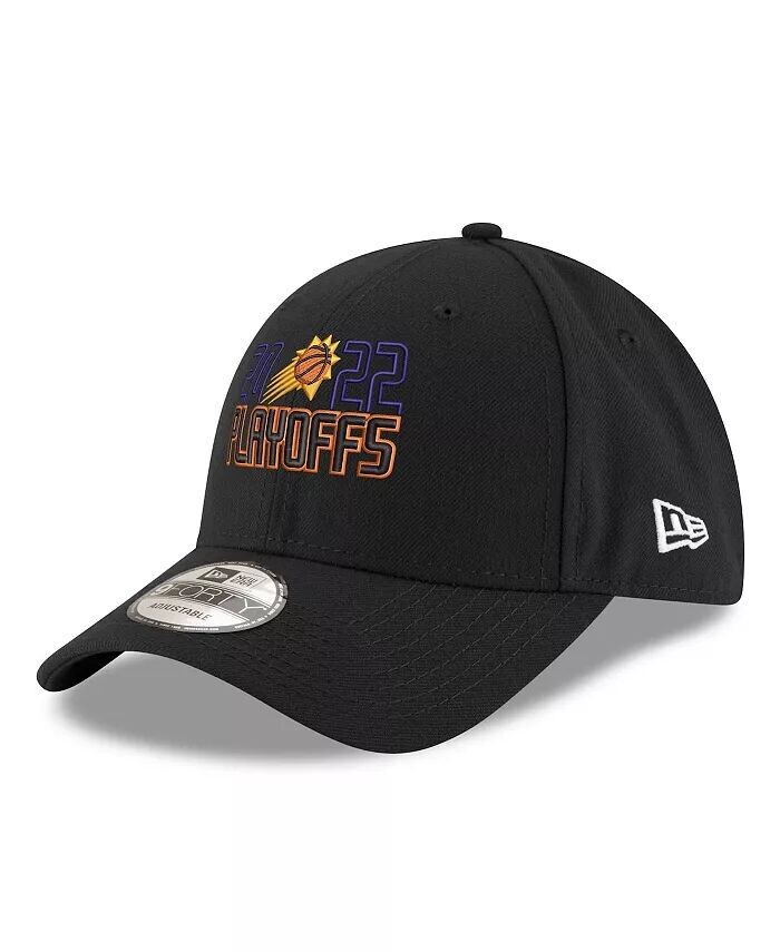 

Мужская регулируемая кепка Black Phoenix Suns 2022 NBA Playoffs Bubble Letter 9FORTY New Era