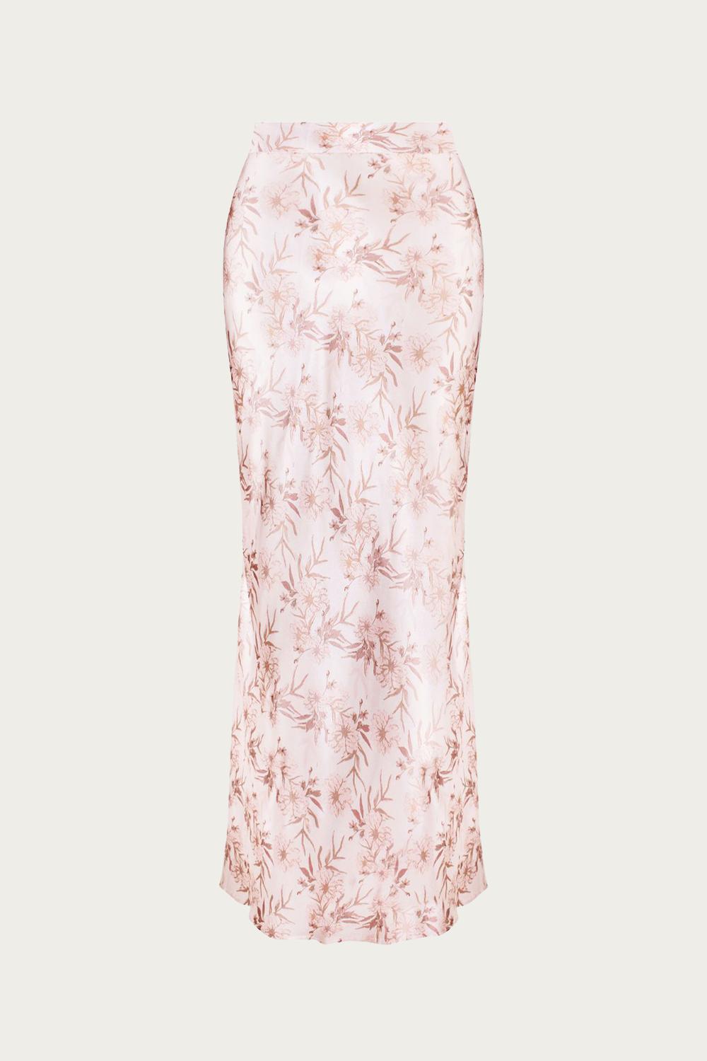 

Юбка фрезия в летний выцветший цветочный узор ADETE, цвет summer faded floral