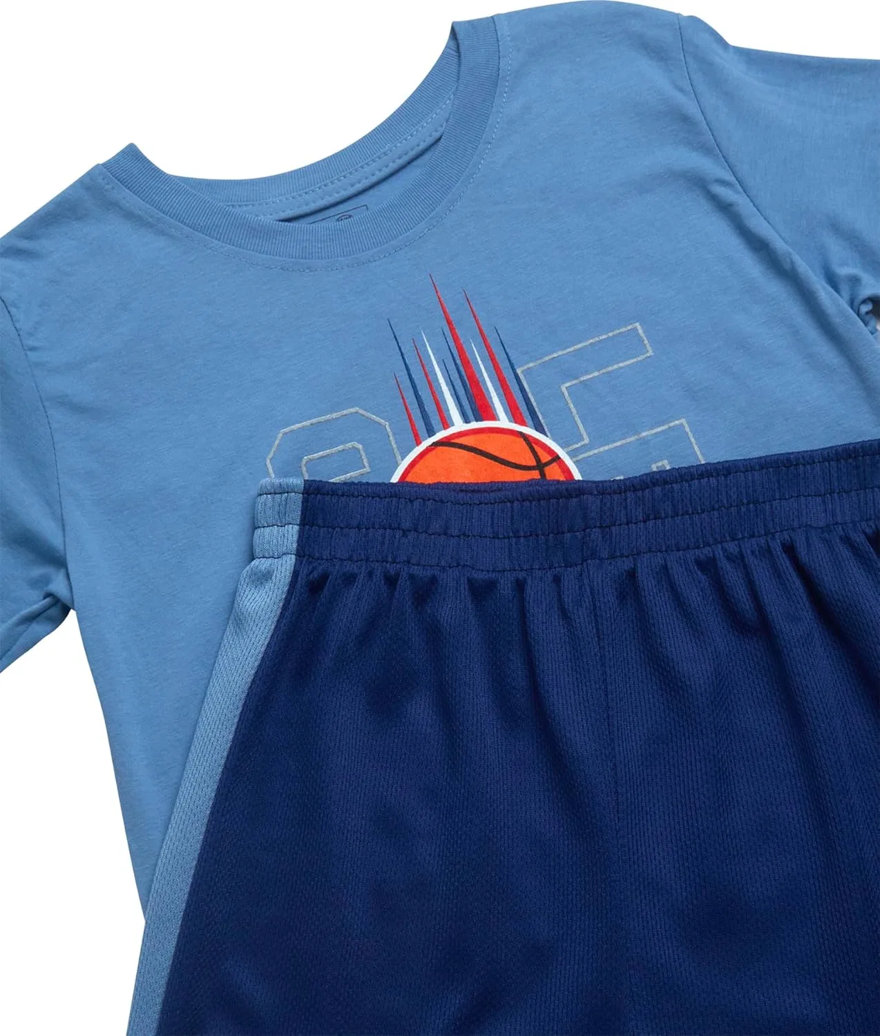 Спортивный костюм для мальчиков Pro Athlete, 2 предмета, Light Blue/Navy Sports — фото 2