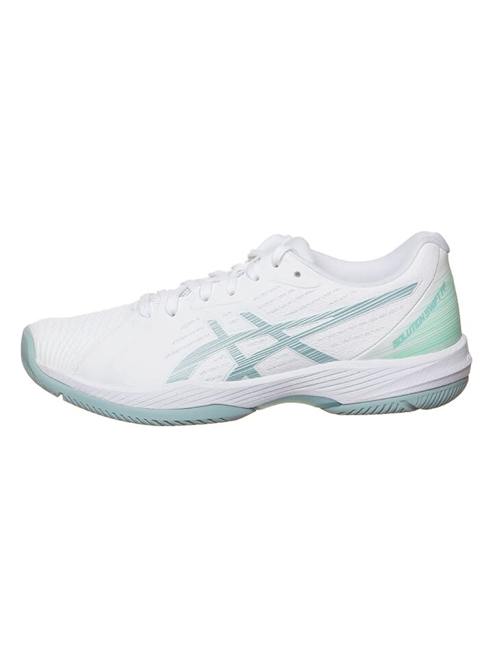 

Кроссовки asics Tennisschuhe Solution Swift FF, цвет weiß/hellblau