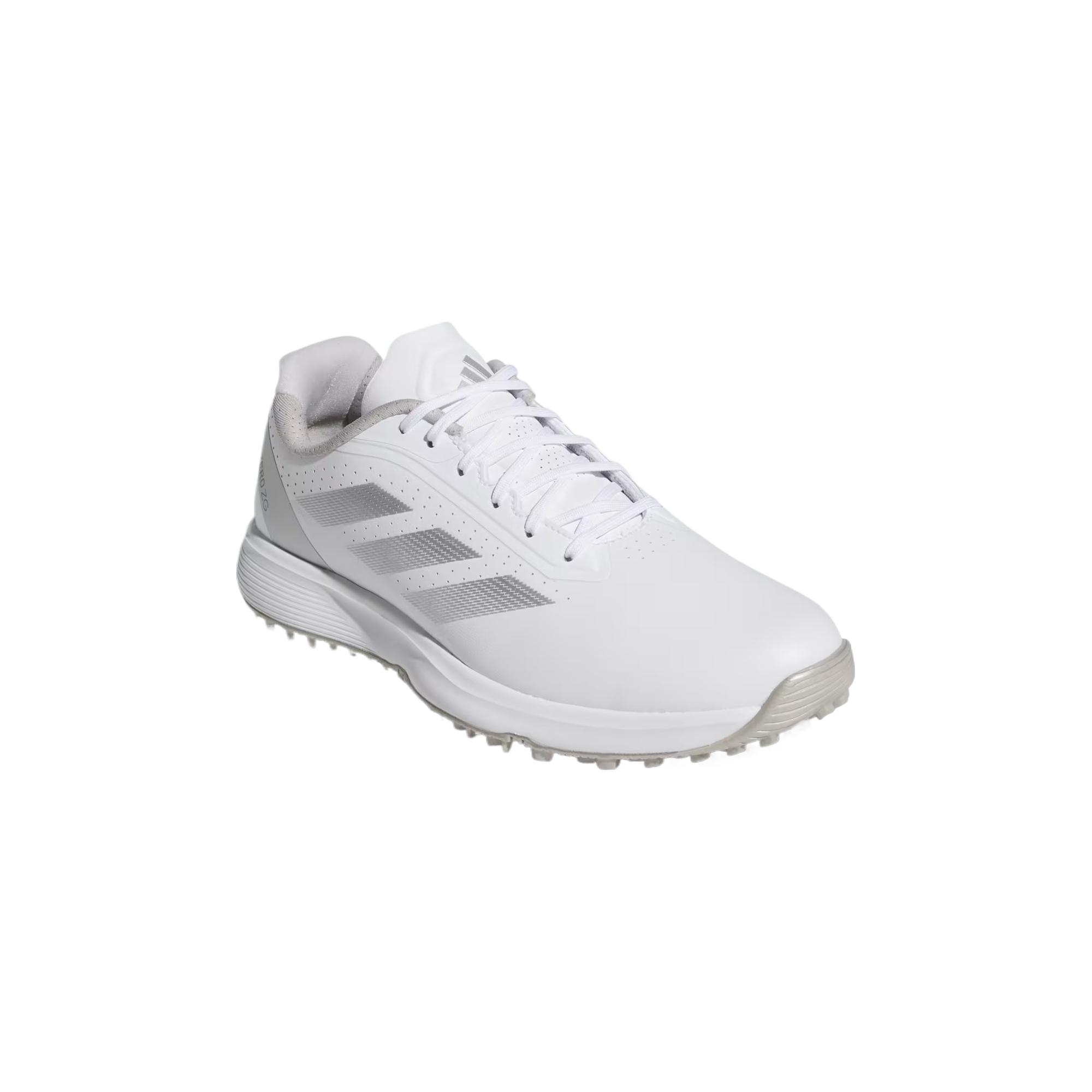 Adidas Adizero ZG Waterproof низкие повседневные кроссовки для подростков cloud white/silver/iron gray — фото 3