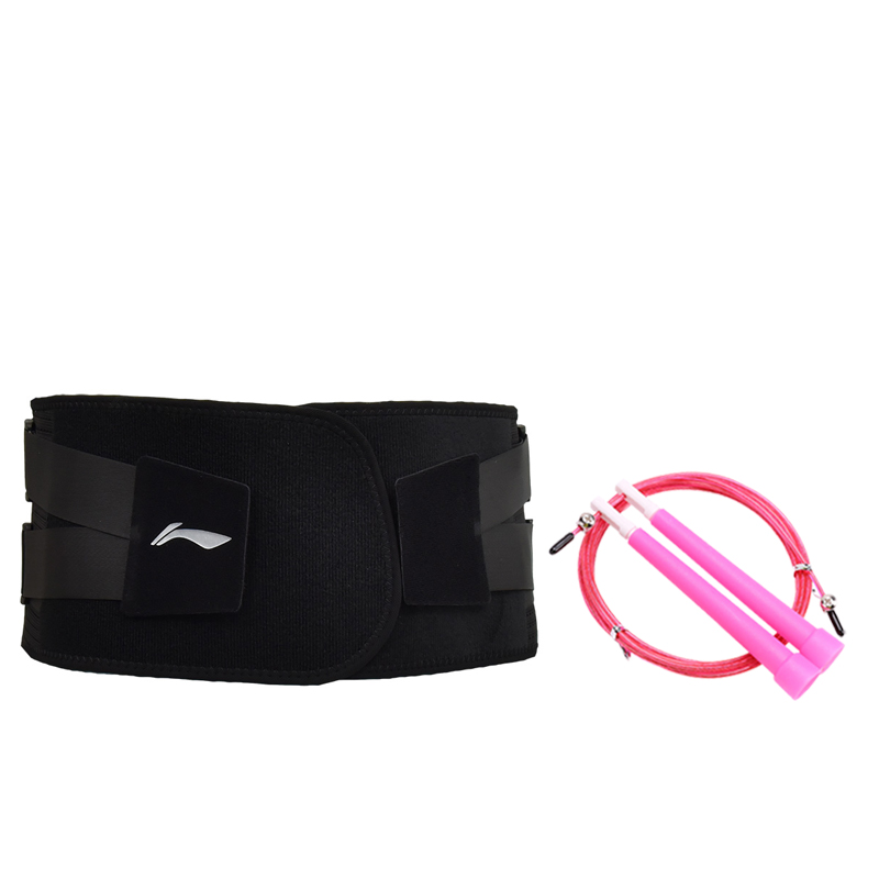 

Бандаж для спины polyester, nylon фитнес, бег взрослые защитный LINING, черный