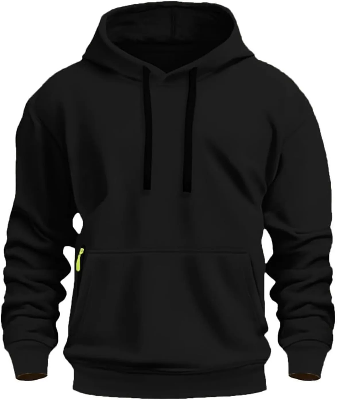 

Винтажный худи с молнией и карманом-кенгуру Thatrich