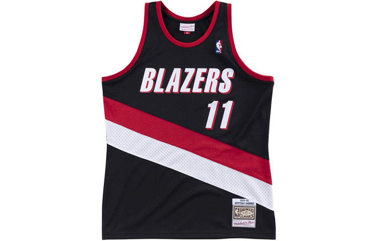 

Майка Mitchell & Ness Portland Trail Blazers 1999/00 Arvydas Sabonis Swingman Дорожная Черная