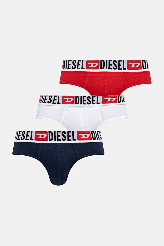 

Трусы Diesel umbr-andre-three pack 3-pack, красный