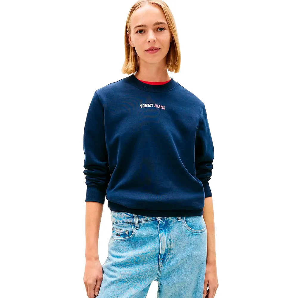 

Толстовка Tommy Jeans Ess Logo 2 Crew, синий