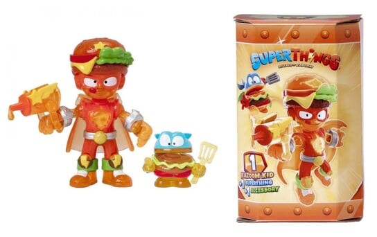 

Коллекционная фигурка Super Zings Things Series 9 Kazoom Kid Burgerblast, Magic Box, Коричневый, Коллекционная фигурка Super Zings Things Series 9 Kazoom Kid Burgerblast, Magic Box