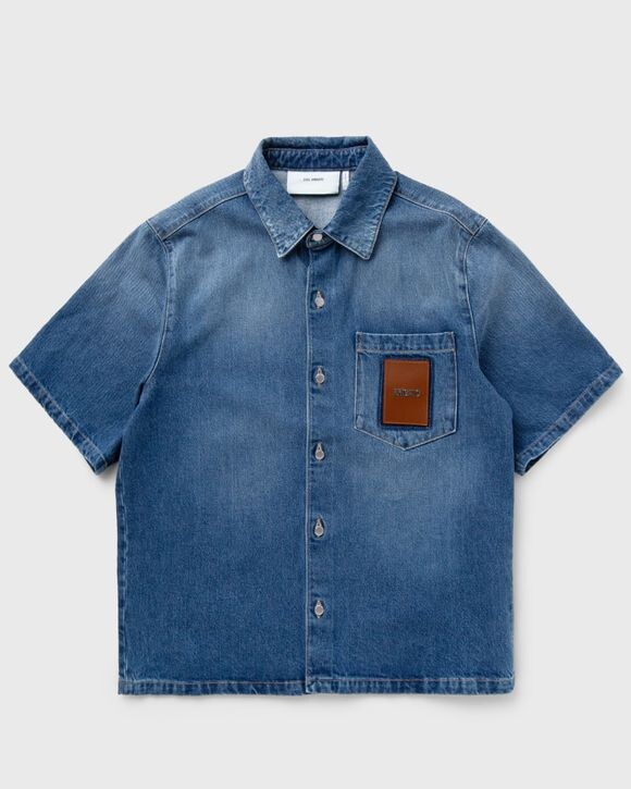 

Рубашка Axel Arigato Ronan Denim Shirt, цвет mid blue