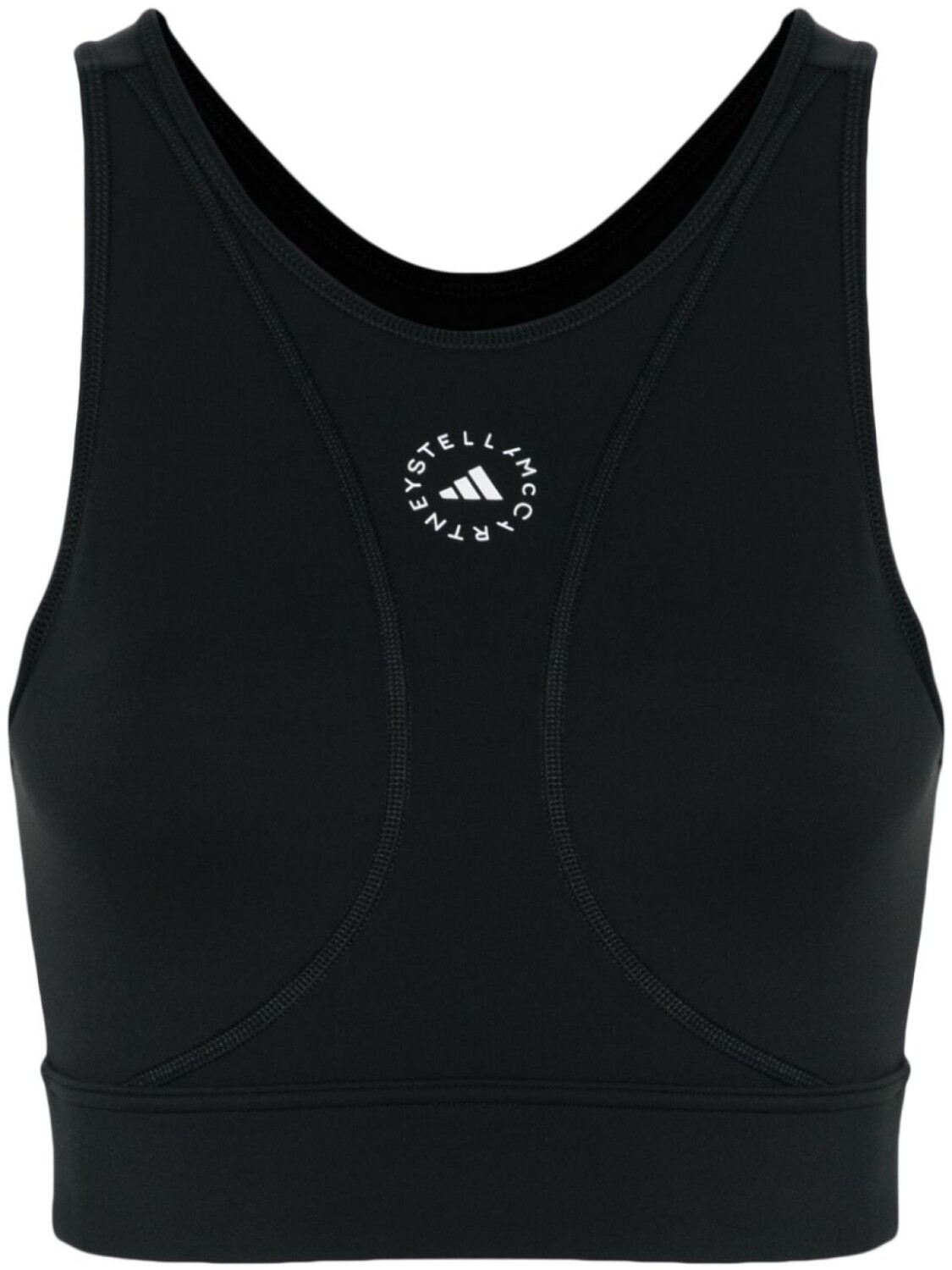 

Adidas by Stella McCartney спортивный бюстгальтер TrueStrength, черный