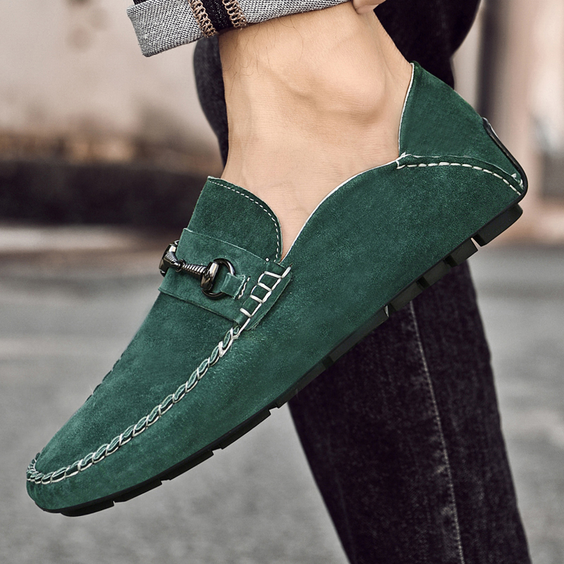 Bull Thunder Мужские повседневные туфли зелёные, цвет Green — фото 4