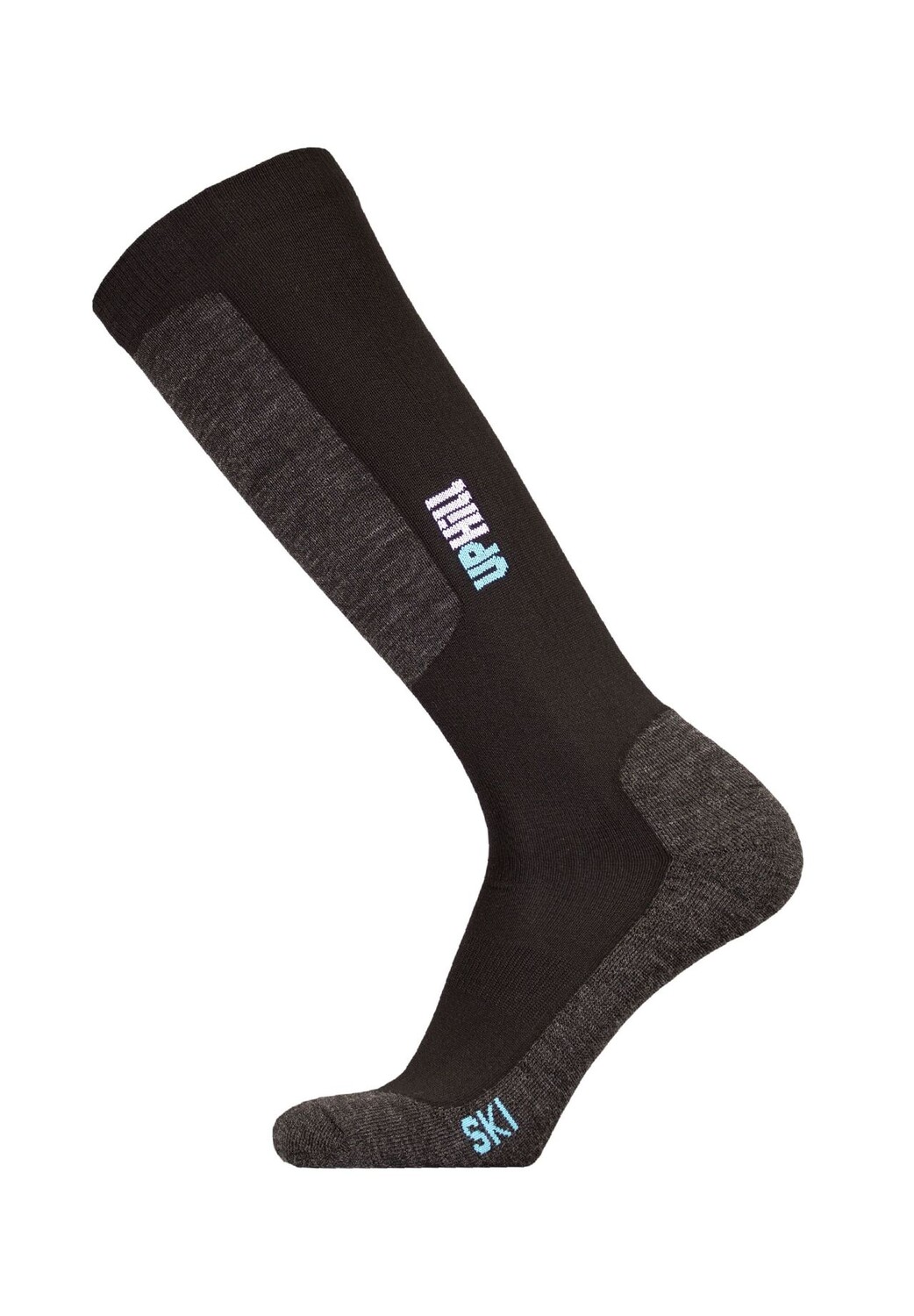 

Лыжные носки HALLA с дышащей функцией UphillSport, цвет Black With Turq