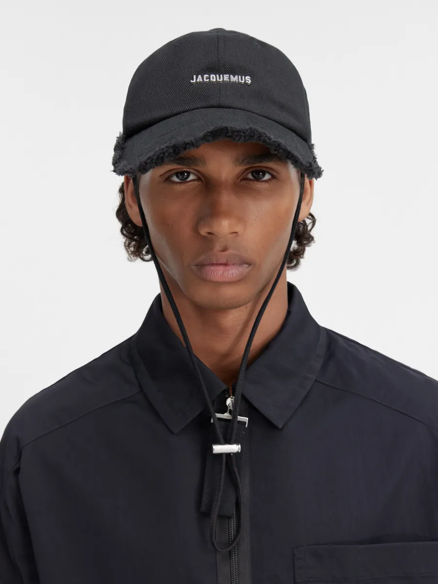 

Бейсболка с бахромой Ла Каскетта Артишо Jacquemus, черный