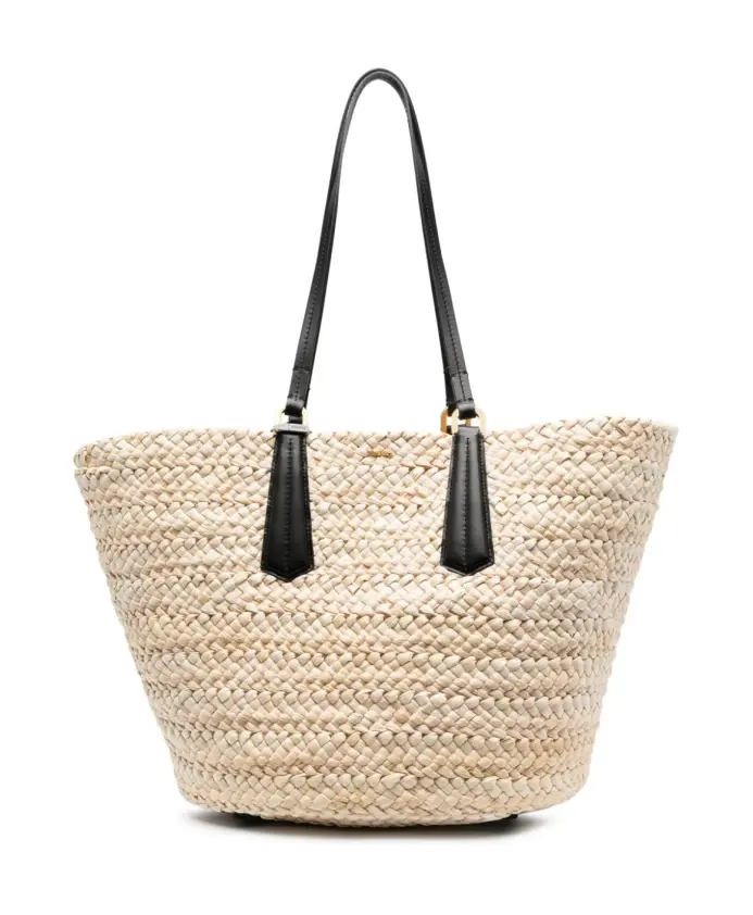 

Большая сумка тоут Voyager Max Mara, бежевый