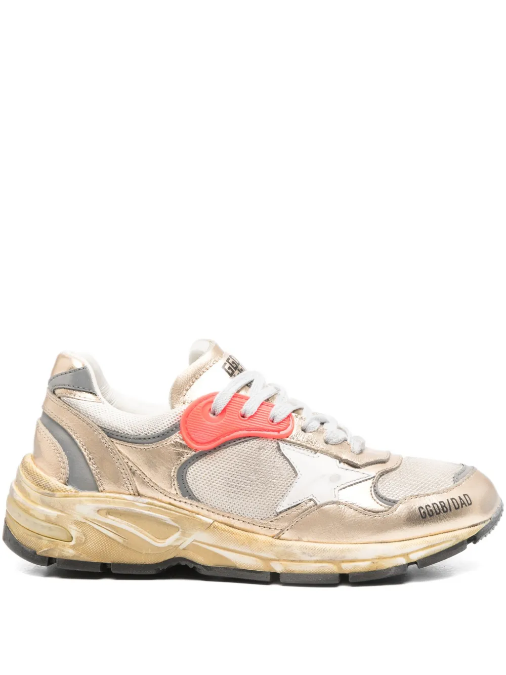 Металлические кроссовки Dad-Star GOLDEN GOOSE, нейтральный