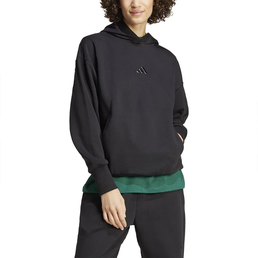 

Худи adidas All SZN Fleece Loose, черный