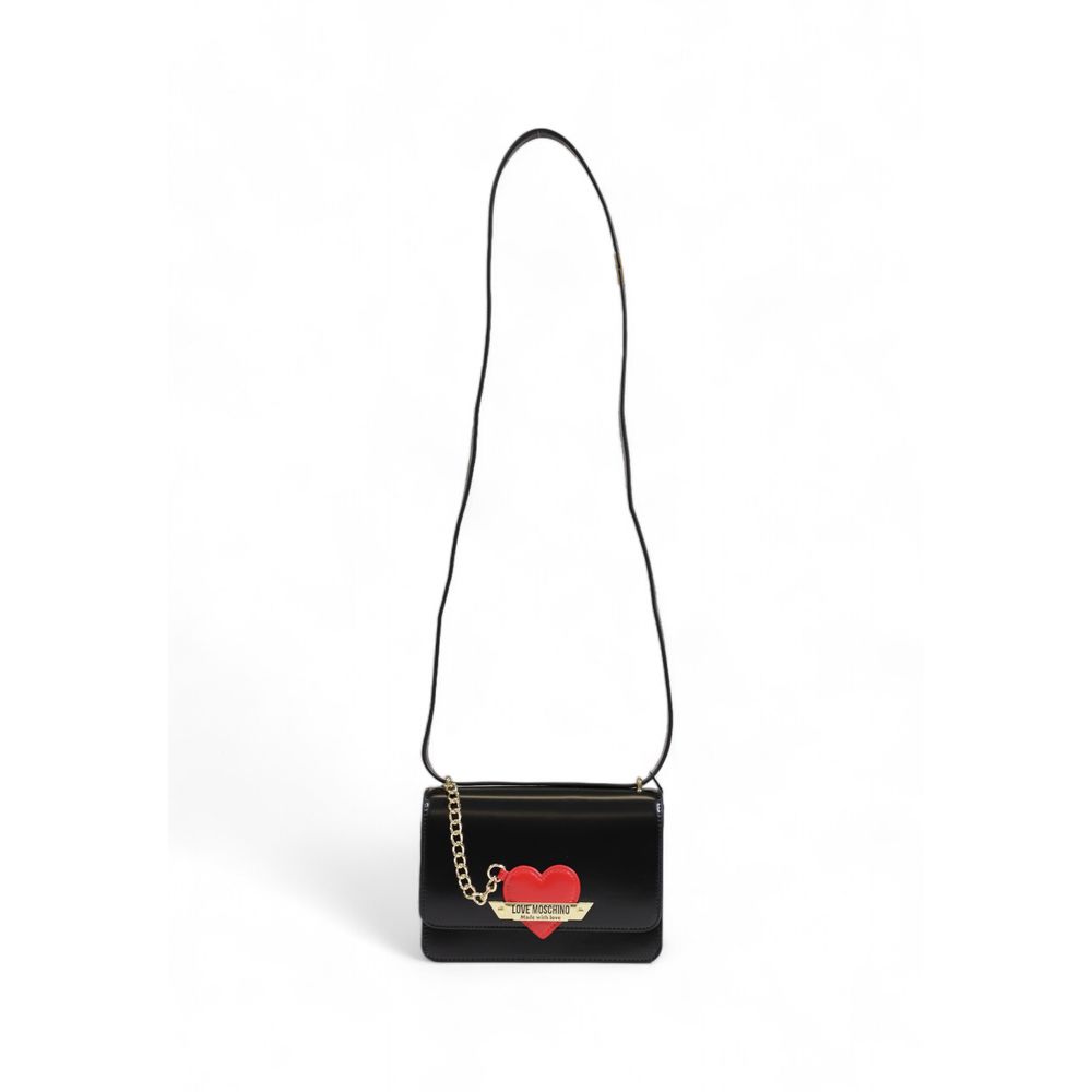 

Черная полиэтиленовая сумка LOVE MOSCHINO