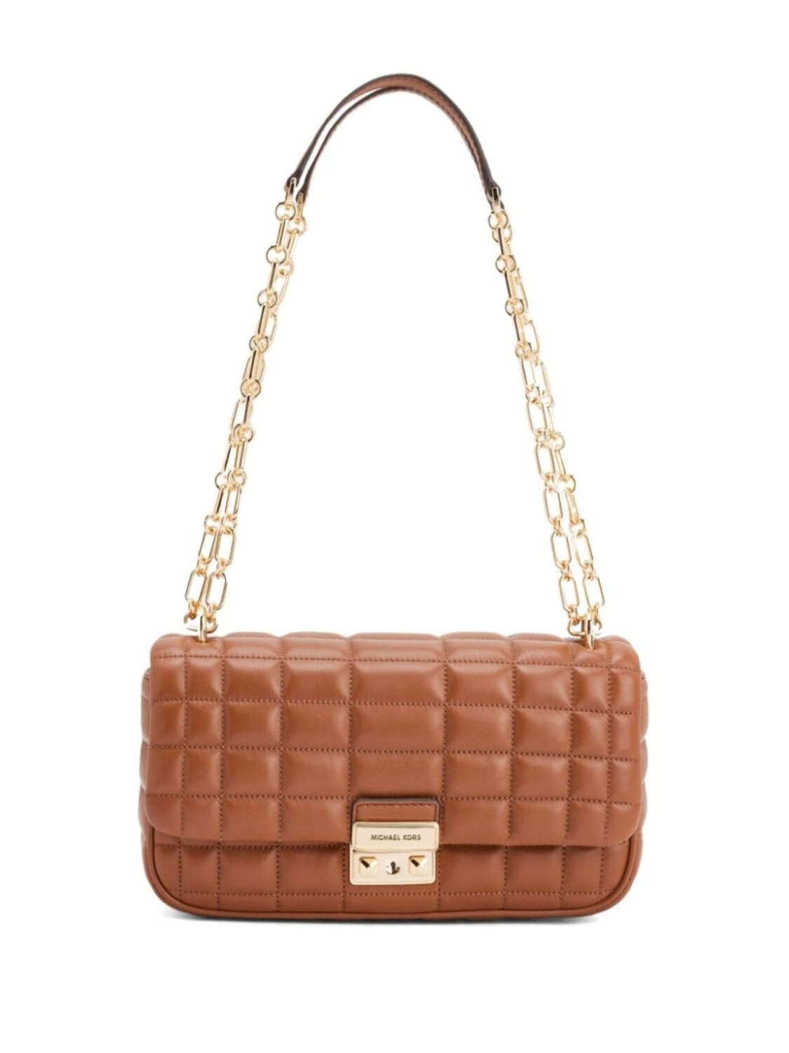 

Michael Kors большая сумка через плечо из кожи Tribeca, коричневый