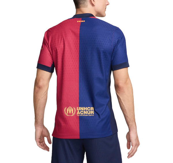Футболка fc barcelona 24 25 матч домашняя футболка Nike, синий — фото 2