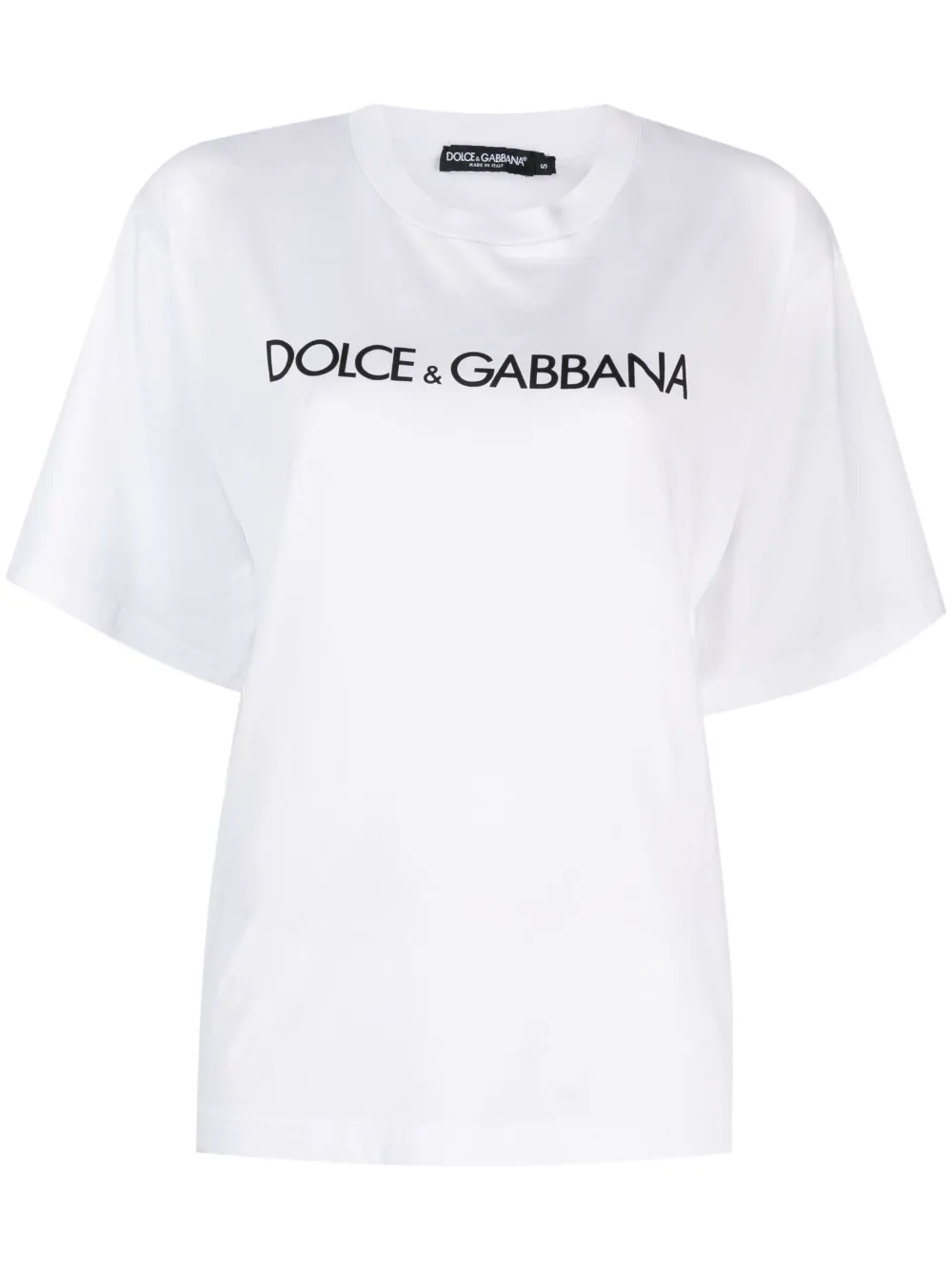 

Футболка с логотипом DOLCE & GABBANA, белый