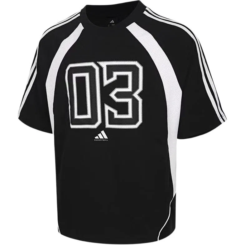 Футболка Adidas Courtgeist Basketball черная