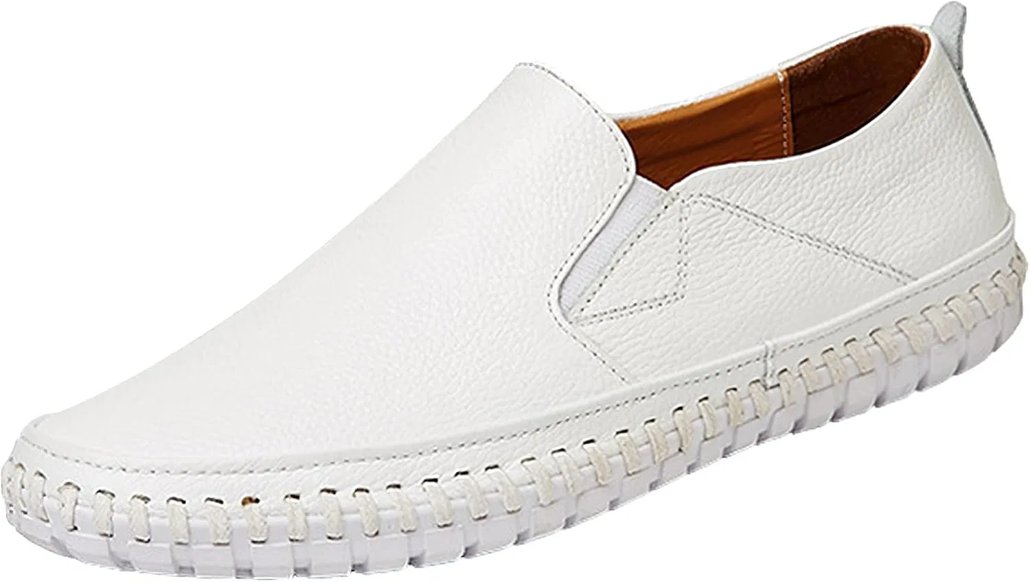 Лоферы мужские rismart White