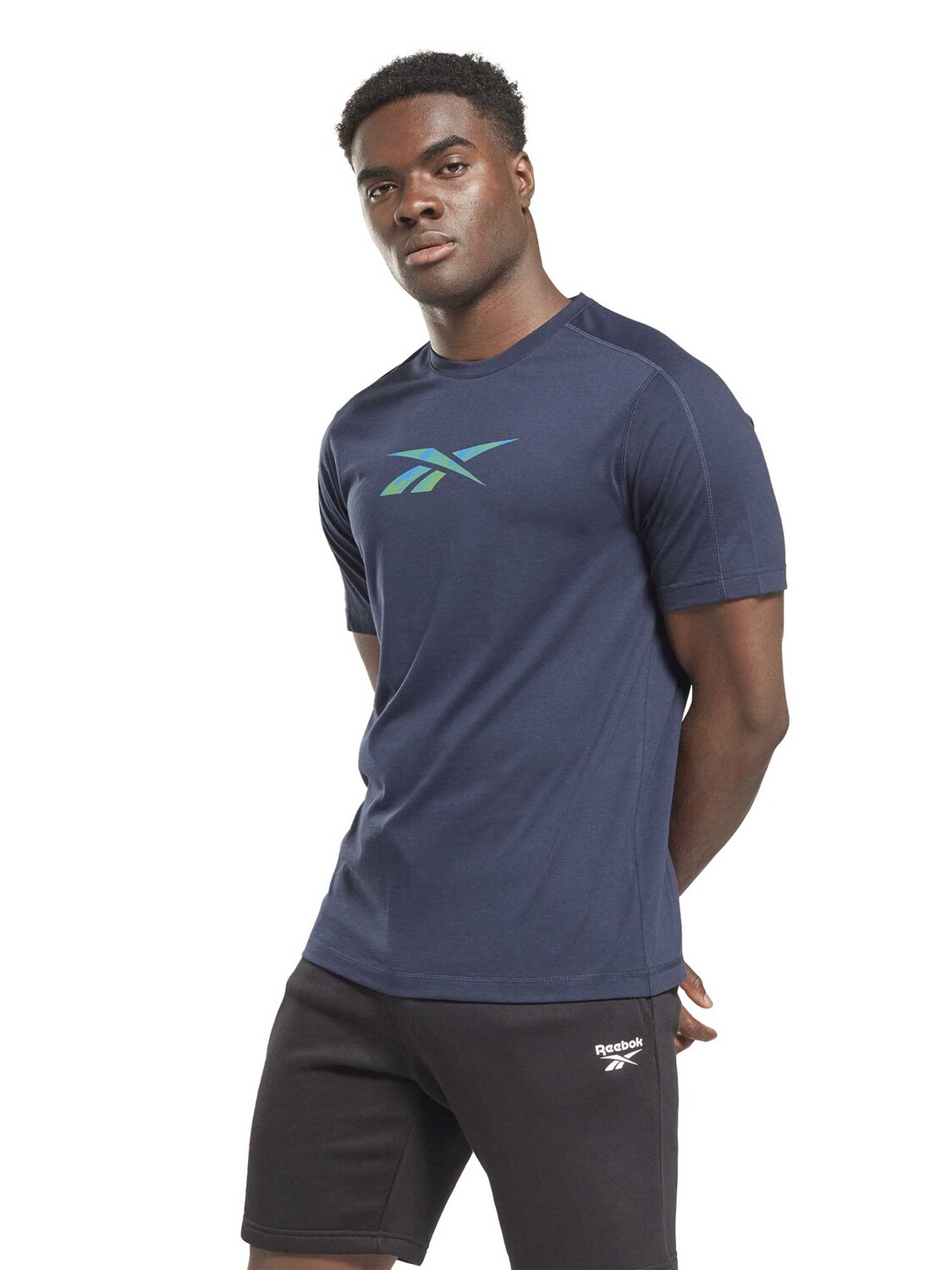 

Футболка Reebok Training Speedwick Graphic, синий