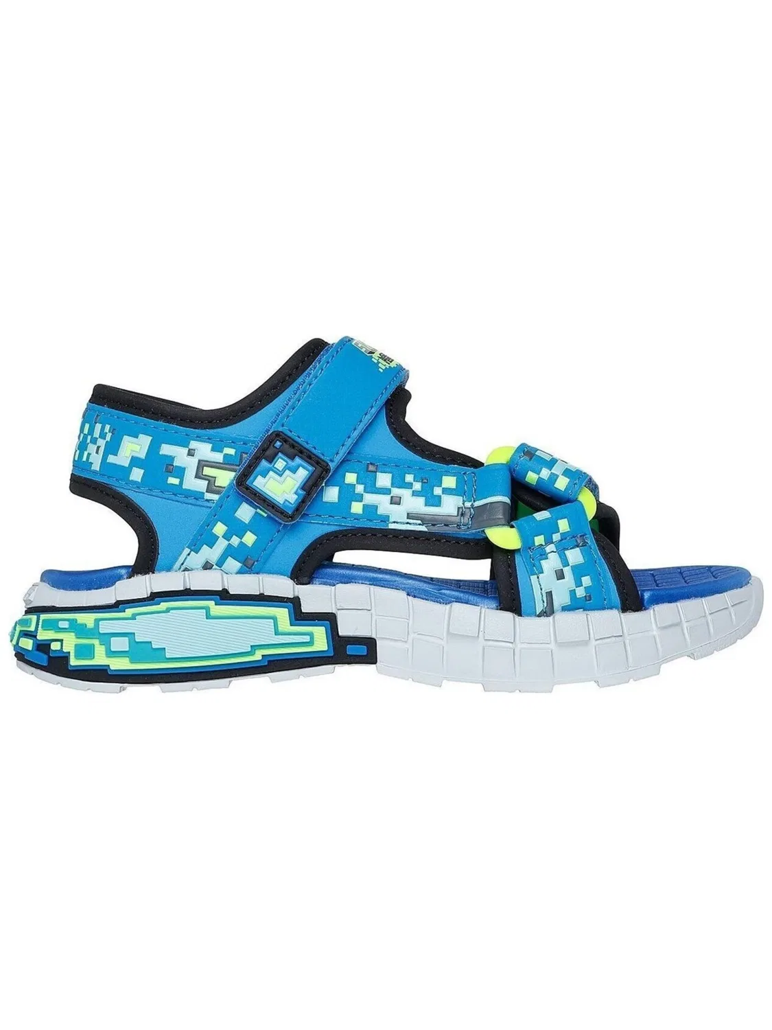 Сандалии SKECHERS Skechers Mega-splash 4k синего цвета — фото 4