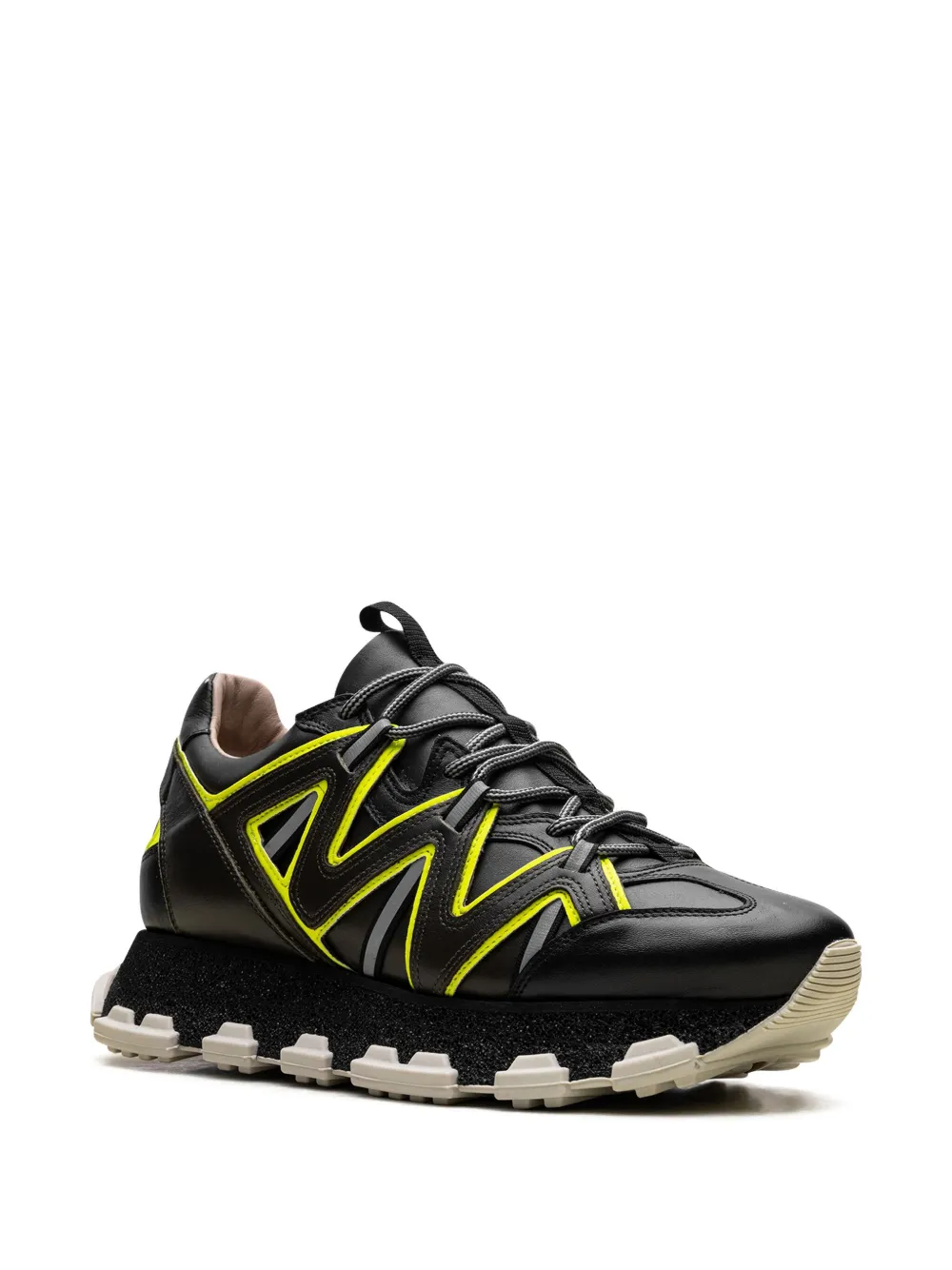 Кроссовки Trail-Tackling Lightning Black/Lightning Yellow Lanvin, черный — фото 2